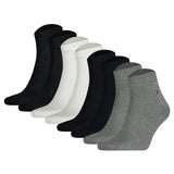 TOMMY HILFIGER Men's Quarter Socks, 8-pack - Sneaker, Plain