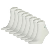 TOMMY HILFIGER Men's Quarter Socks, 8-pack - Sneaker, Plain
