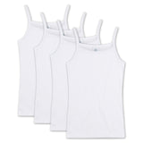 Sanetta Girls Undershirt, Pack of 4 - Shirt without Arms, Top