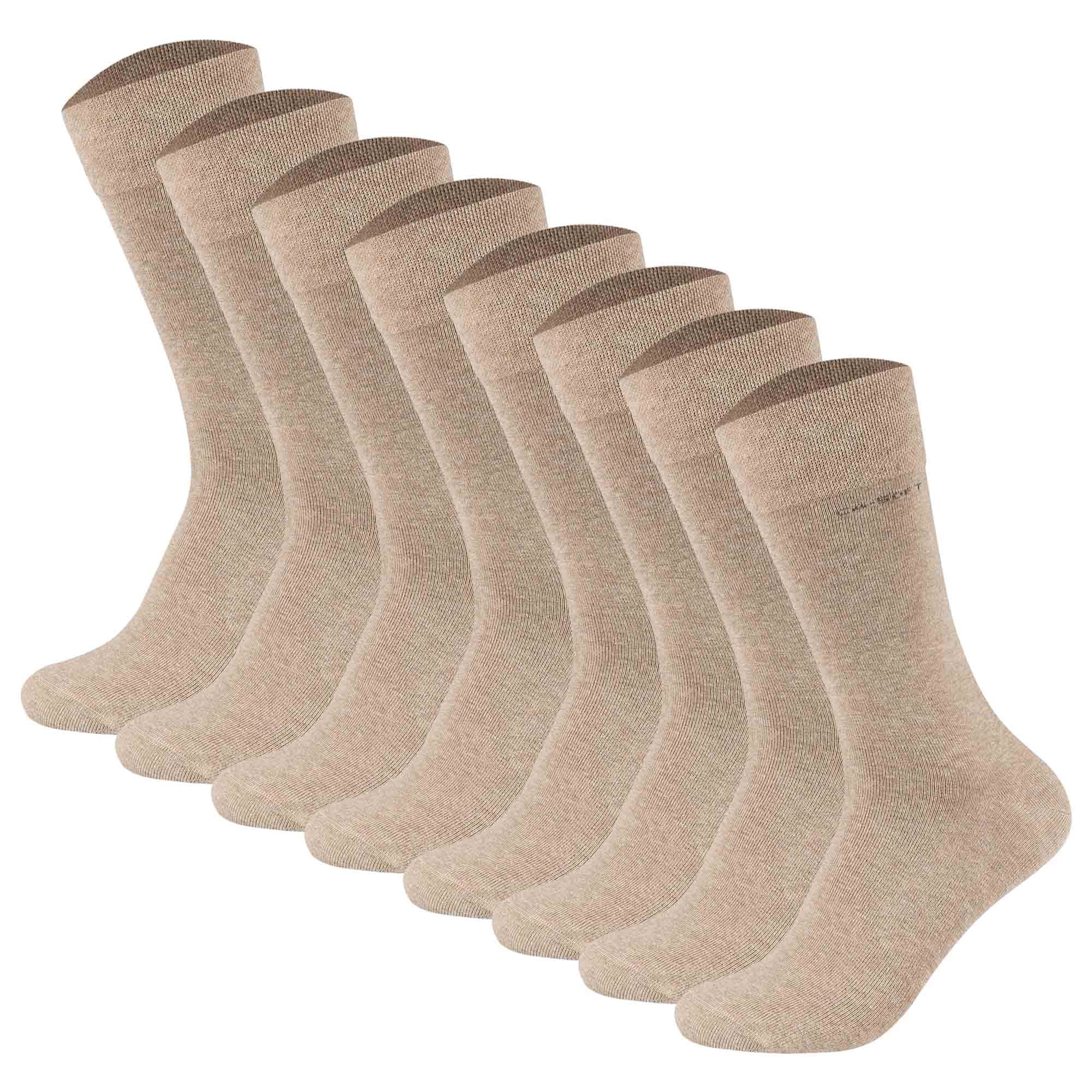 Camano unisex socks - Soft Socks, single-coloured, pack of 8