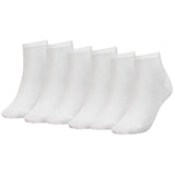 TOMMY HILFIGER Damen Quarter Socken, 6er Pack - TH, Baumwolle, 35-42, einfarbig