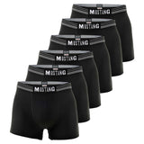 MUSTANG Herren Retroshorts 6er Pack, Boxershorts, Pants, True Denim