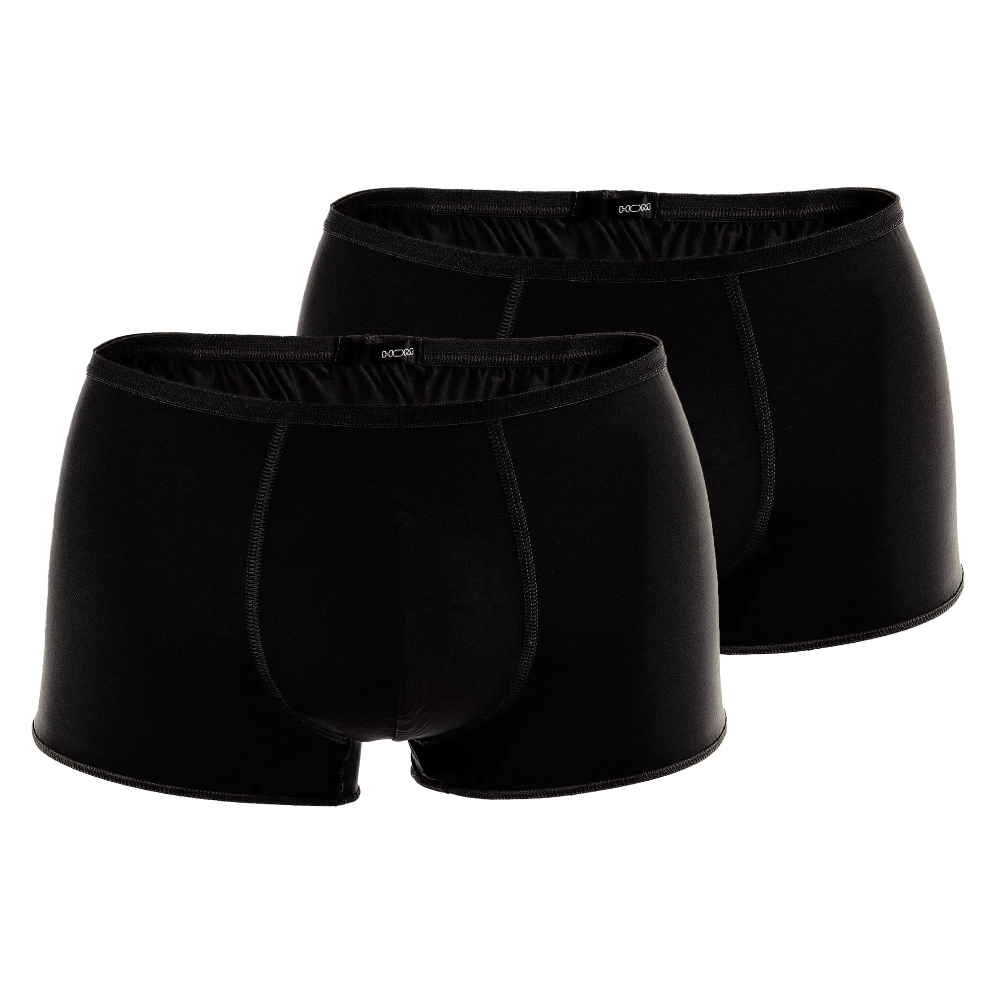 HOM Herren Trunk Plumes 2er Pack - Ultralight Microfiber, Pants, Unterwäsche, Stretch, einfarbig