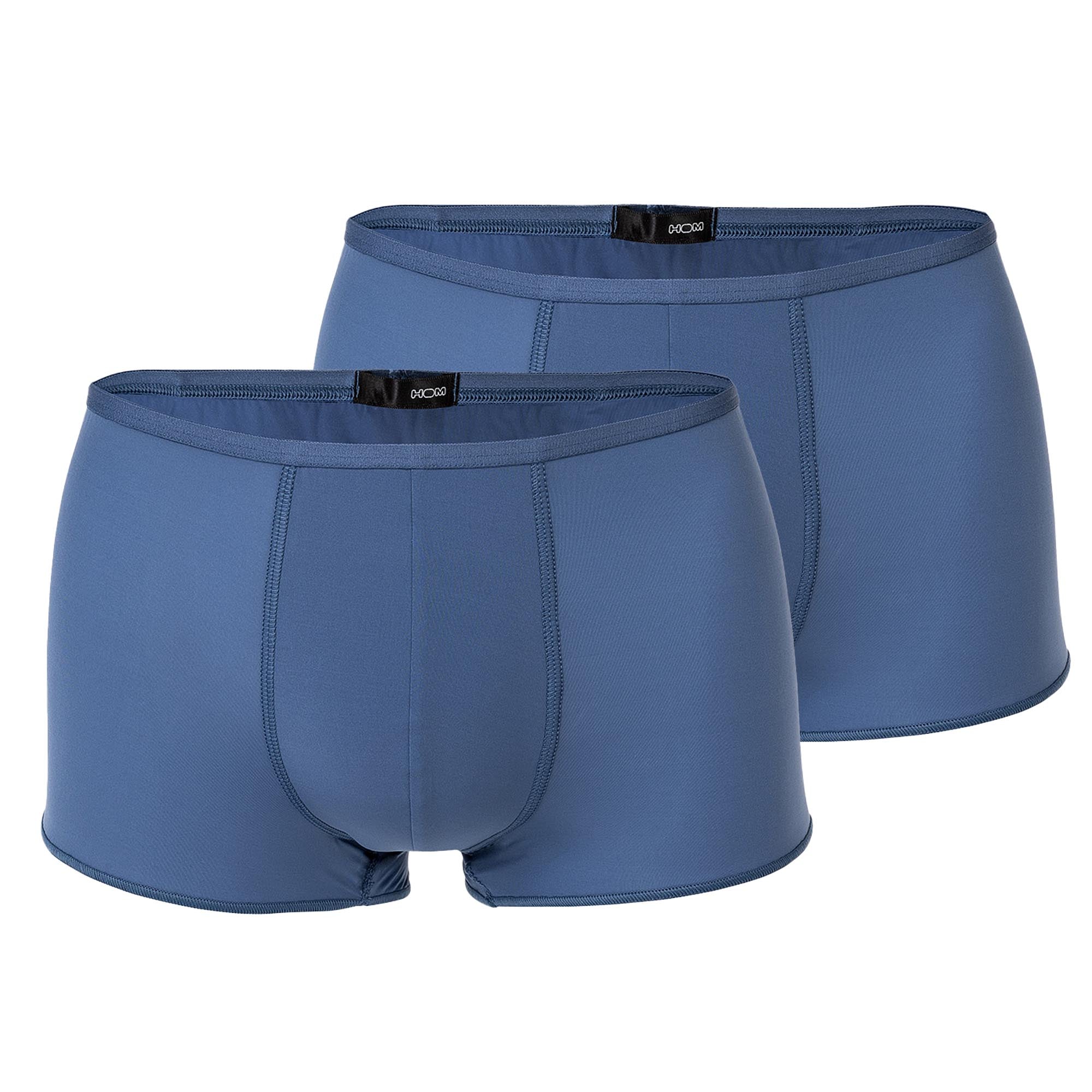 HOM Herren Trunk Plumes 2er Pack - Ultralight Microfiber, Pants, Unterwäsche, Stretch, einfarbig