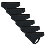 adidas women thong, 6-pack - Sport Active Essential, Low Rise Thong, underwear, cotton stretch, logo, uni