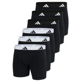 adidas men's boxer shorts, 6-pack - Boxer Briefs, Active Flex Cotton, Logo