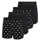 adidas men woven boxer shorts, 4-pack - woven boxer, shorts, woven fabric, cotton