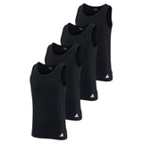 adidas men vests, 4-pack - tank top, Active Flex Cotton, sleeveless, solid colour