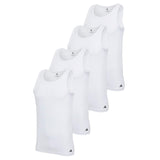 adidas men vests, 4-pack - tank top, Active Flex Cotton, sleeveless, solid colour
