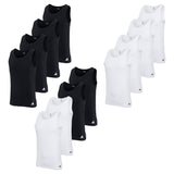 adidas men vests, 4-pack - tank top, Active Flex Cotton, sleeveless, solid colour