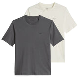 Marc O'Polo Denim Herren T-Shirt, 2er Pack - Regular Fit, Baumwolle, Logo, einfarbig