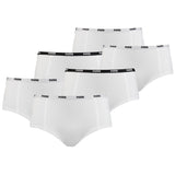 PUMA Ladies Iconic Mini Shorts, Pack of 6 - Soft Cotton Stretch