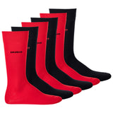 HUGO Herren Socken, 6er Pack - RS Uni CC, Kurzsocken, mittelhoch, Logo, uni