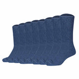 Camano Unisex Socks, 8 pack – Organic Diabetic Socks, Diabetic Socks, Plain Colour