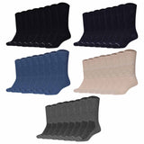 Camano Unisex Socks, 8 pack – Organic Diabetic Socks, Diabetic Socks, Plain Colour