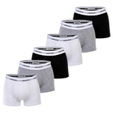 LACOSTE Herren Boxershorts, 6er Pack - Trunks, Cotton Stretch, Logobund