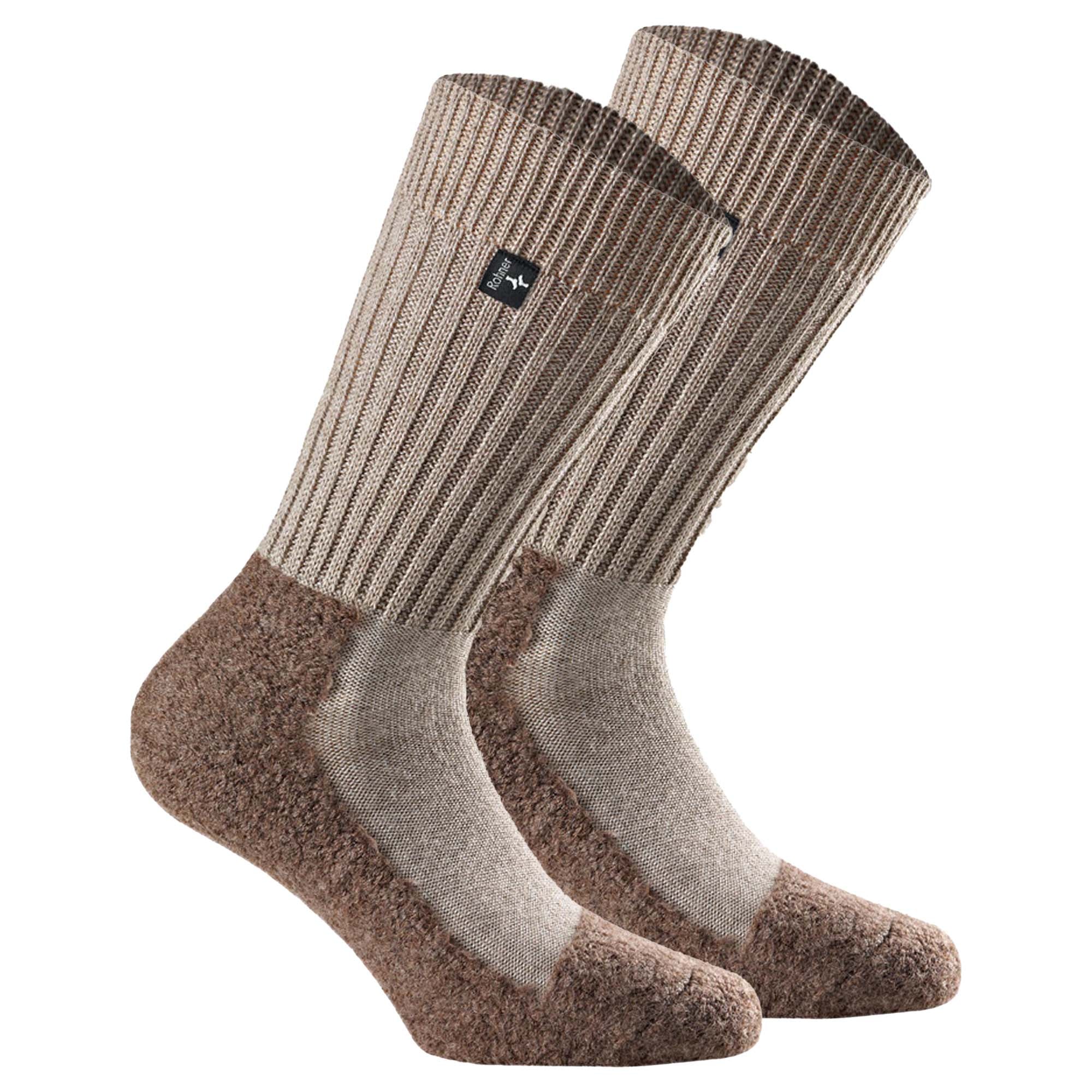 Rohner Advanced Socks Unisex Trekking-Socken, 2er Pack - Original, Schurwoll-Mix