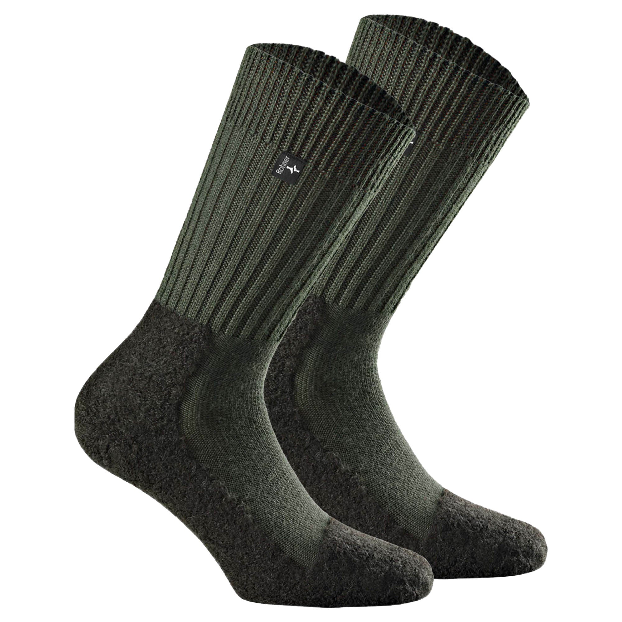 Rohner Advanced Socks Unisex Trekking-Socken, 2er Pack - Original, Schurwoll-Mix