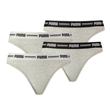 PUMA Ladies String - Iconic, Soft Cotton Modal Stretch, Pack of 4