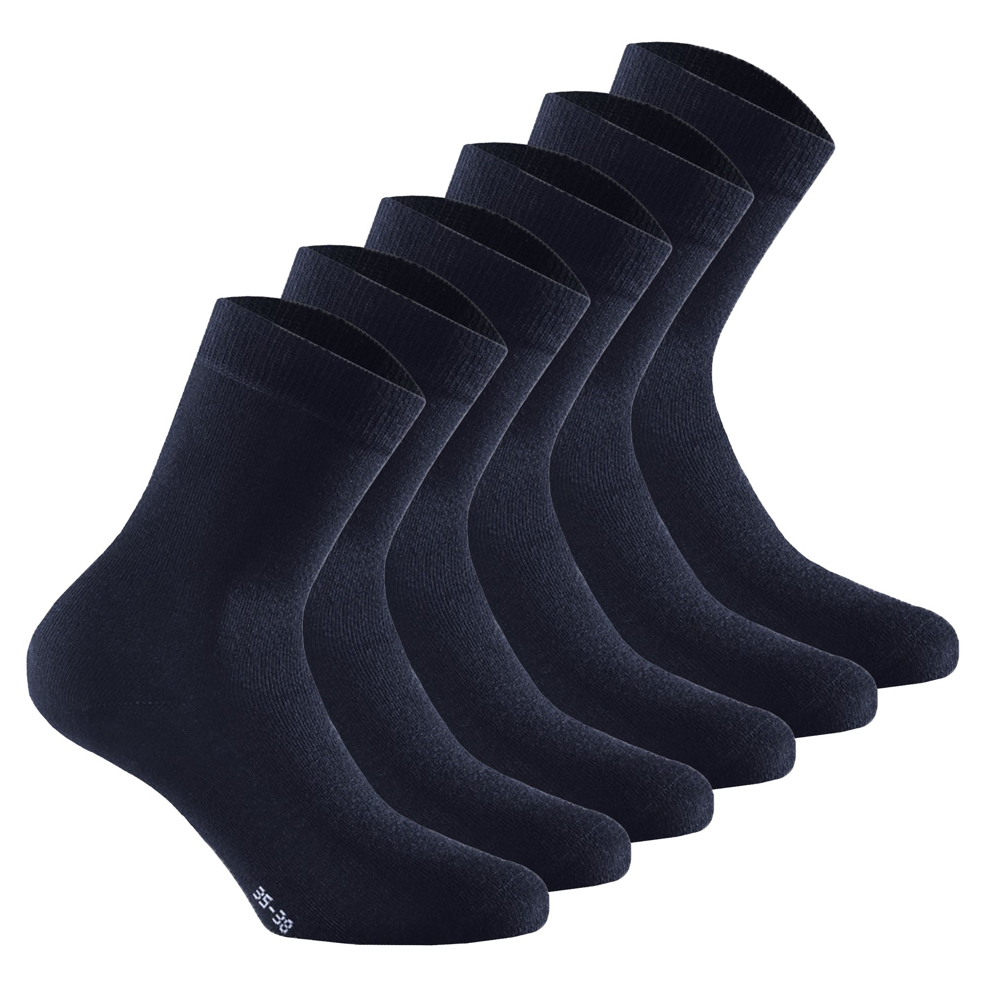 Rohner Basic Unisex Socken, 6er Pack - Soft Touch, Kurzsocken, Viskose-Mix