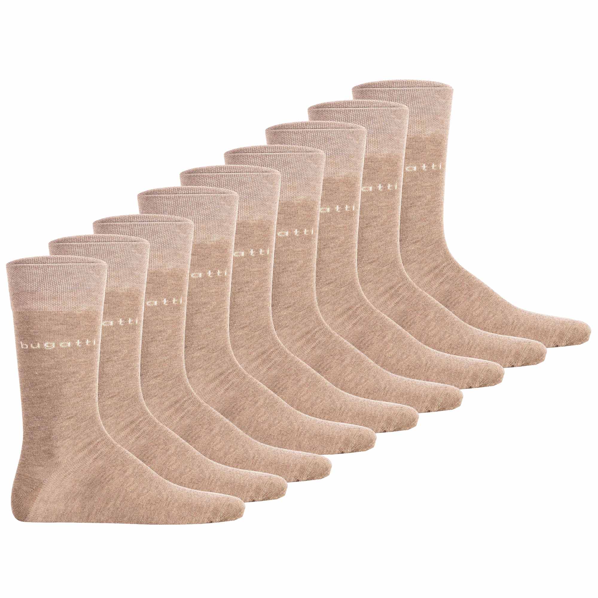 bugatti Herren Socken, 9er Pack - Socks Soft Cotton Uni Basic