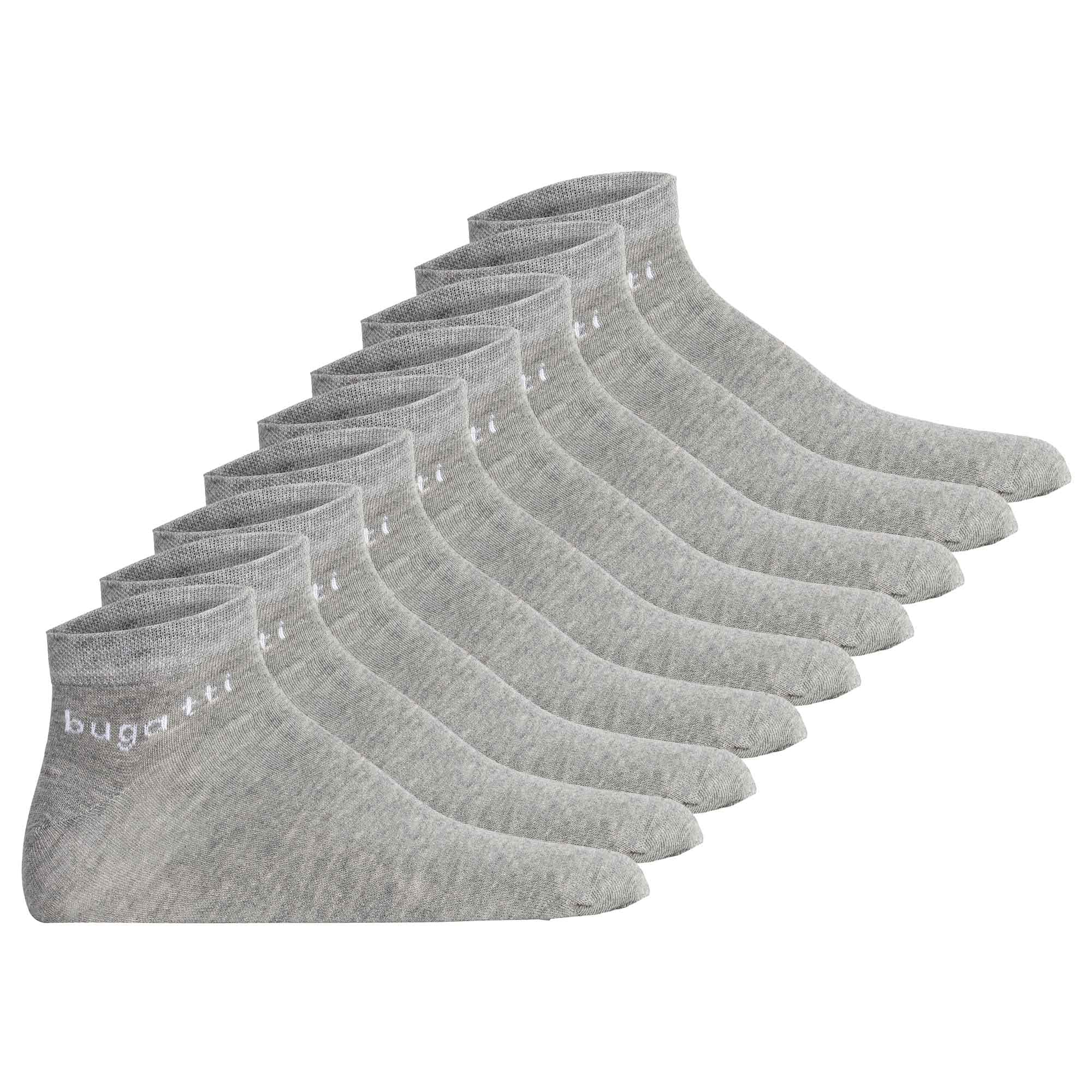 bugatti Herren Sneakersocken 9er Pack - Socks Soft Cotton Uni Basic