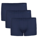 AMMANN Herren Boxershorts 3er Pack - Retro Short Cotton & More, Ton-in-Ton Streifen, Baumwollmischung