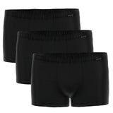 AMMANN Herren Boxershorts 3er Pack - Retro Short Cotton & More, Ton-in-Ton Streifen, Baumwollmischung
