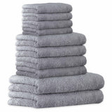 CAWÖ Towel Set, 10 pieces - Lifestyle, 2x bath towels, 4x hand towels, 4x guest towels