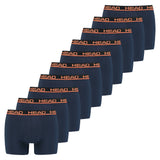 HEAD Men's Boxer Trunks, 10 Pack - Basic Boxer Trunks ECOM, Stretch Cotton