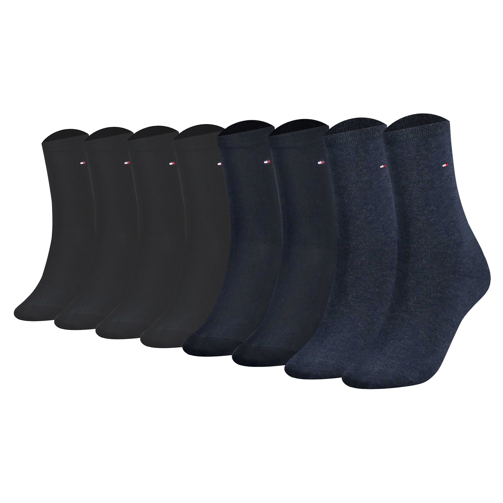 TOMMY HILFIGER Women's Socks, 8-Pack - Sock Casual, ECOM, short, uni
