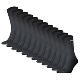 PUMA Unisex Sportsocken, 12er Pack - Sport Crew Socken, ECOM, Logo, einfarbig