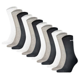 PUMA Unisex Sportsocken, 12er Pack - Sport Crew Socken, ECOM, Logo, einfarbig
