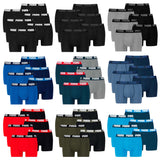 PUMA Herren Boxershorts, 6er Pack - Everyday Basic Boxers 6P, Cotton Stretch, einfarbig