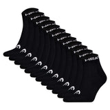 HEAD Unisex Quarter Socken, 12er Pack - Elements All Sport Quarter, Logo, einfarbig