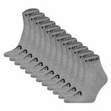 HEAD Unisex Quarter Socken, 12er Pack - Elements All Sport Quarter, Logo, einfarbig