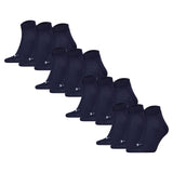 PUMA Unisex Quarter socks, 12-pack - Quarter Plain 12P, logo, solid colour