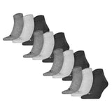 PUMA Unisex Quartersocken, 12er Pack - Quarter Plain 12P, Logo, einfarbig