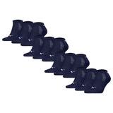 PUMA Unisex Sneaker Socks, 12-Pack - Cushioned Sneaker 12P, Logo, Single-Coloured