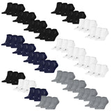 PUMA Unisex Sneaker Socks, 12-Pack - Cushioned Sneaker 12P, Logo, Single-Coloured