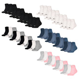 PUMA Kids Quarter Socks, 12-Pack - Plain Quarter 12P, Logos, single colour