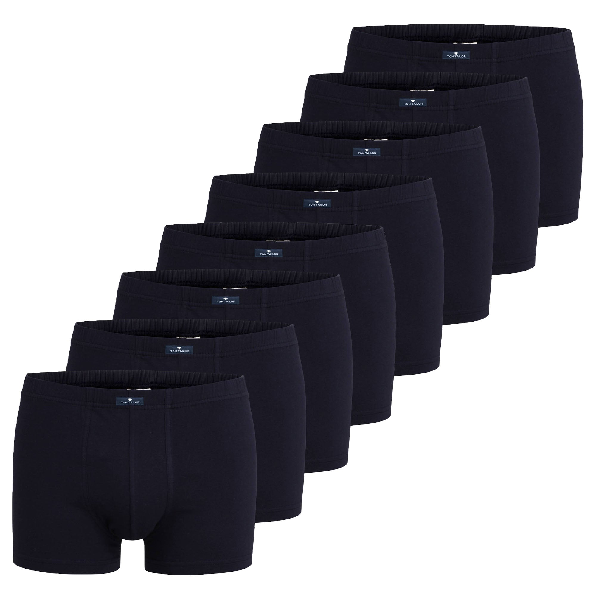 TOM TAILOR Herren Shorts, 8er Pack - X-LASTIC, Boxer Briefs, Pants, Stretch Cotton