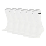 PUMA Unisex Sportsocken, 6 Paar - Tennissocken, Crew Sport Socken, einfarbig