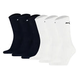 PUMA Unisex Sportsocken, 6er Pack - Tennissocken, Crew Sport Socken, einfarbig (2x 3 Paar)