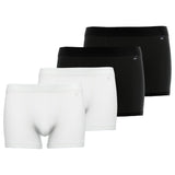 GÖTZBURG Men's Boxer Shorts, 4-pack - X-lastic, underwear, pants, logo, solid colour