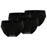 GÖTZBURG Herren Slips, 4er Pack - X-lastic, Unterwäsche, Unterhosen, Logo, einfarbig