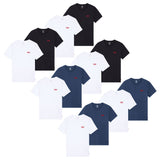 Levi's Herren T-Shirts, 4er Pack - "The Graphic Tee - 4 Pack", Rundhals, Baumwolle