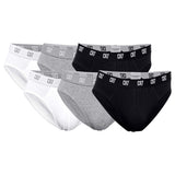 CR7 Herren Slips, 6er Pack - Briefs, Logobund, Stretch Cotton