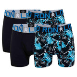 CR7 Boys' Boxer Shorts, 4-Pack - Trunks, Cotton Stretch, Logo Waistband