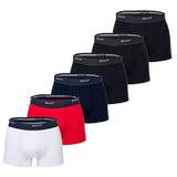 GANT Herren Boxershorts, 6er Pack - Core Trunk 6-Pack, Cotton Stretch, einfarbig